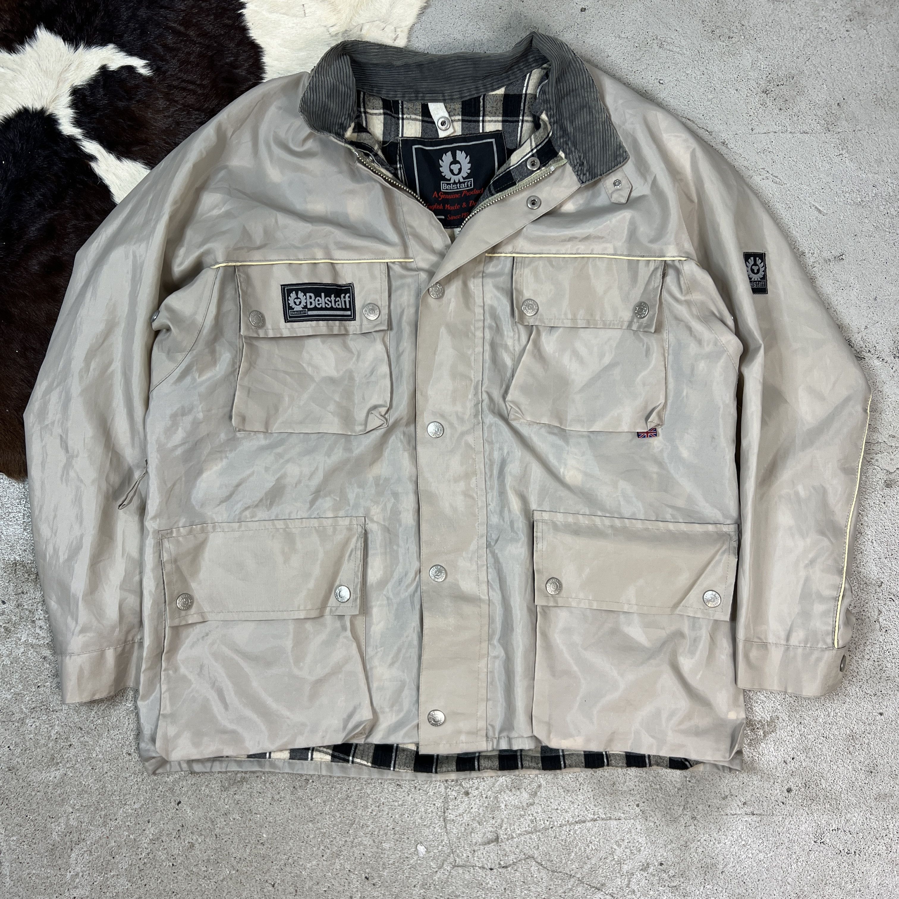 Belstaff × Vintage Vintage Belstaff Jacket Size US XL / EU 56 / 4 - 2 Thumbnail