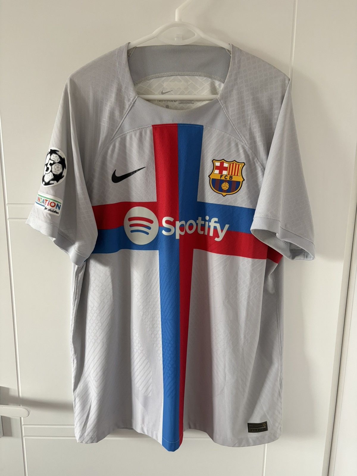 Barcelona nike 2022/2023 trzecia Araujo ADV meczowa — zdjęcie 4