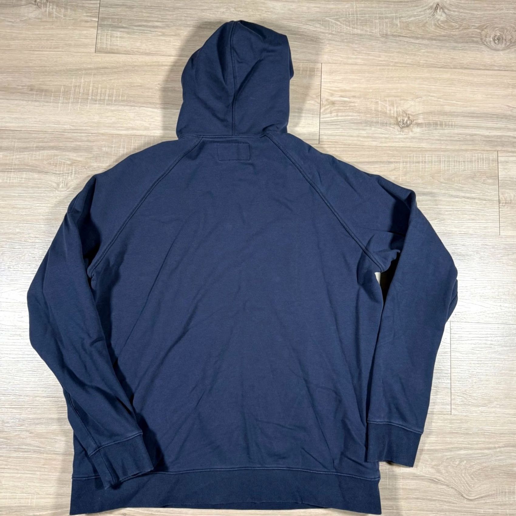 Vintage PUBLIC REC Hoodie Navy Blue Zip Pocket Stretch Size XL Size US XL / EU 56 / 4 - 5 Thumbnail