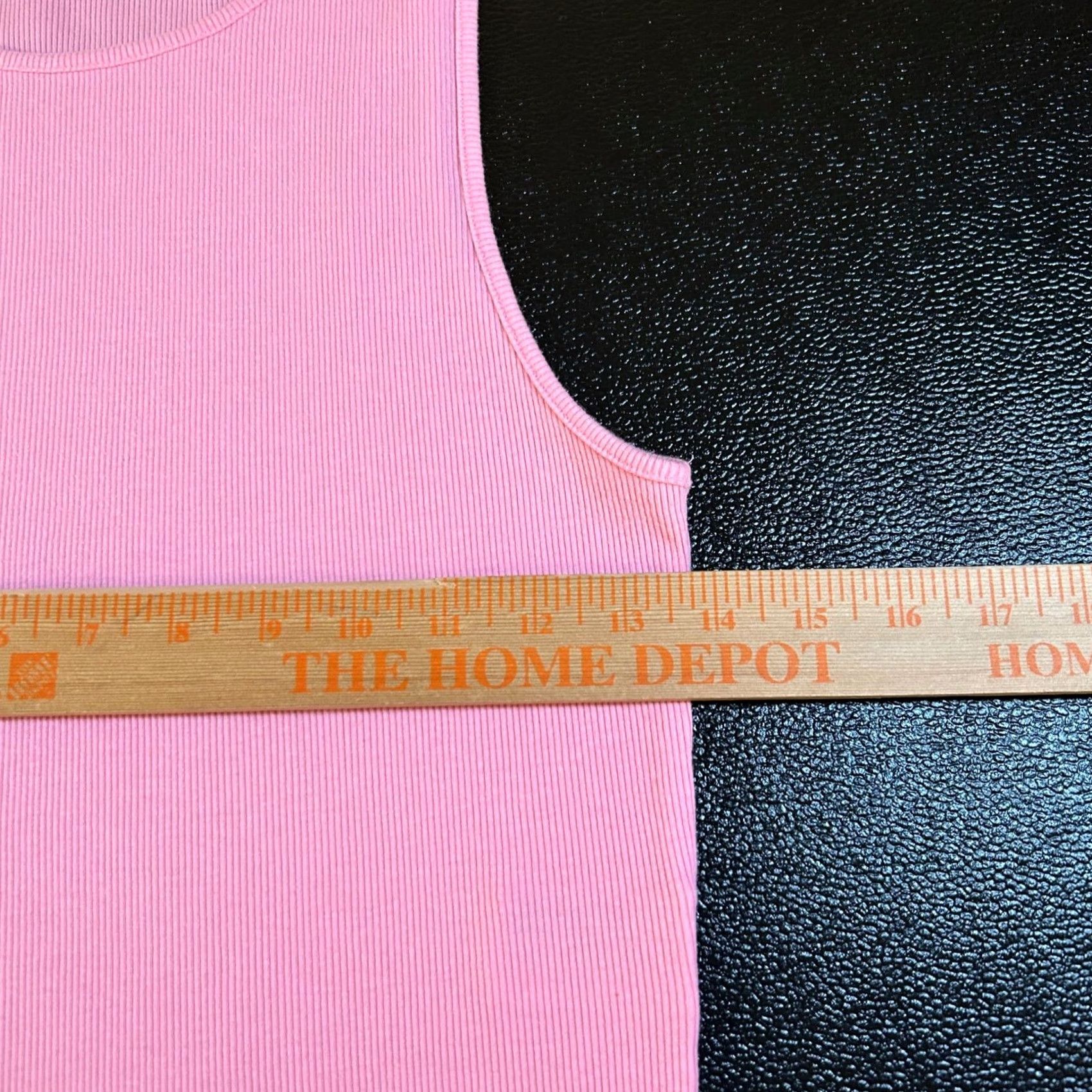 Vintage VINTAGE: not applicable, so omit. American Eagle Tank Women's Large Pink Ribbed Sleeveless Round Neck Casual Basic Tank Top Size L / US 10 / IT 46 - 7 Thumbnail