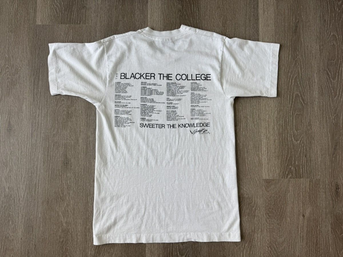 Vintage Vintage Malcolm X HBCU Tee (1990s Original) Size US M / EU 48-50 / 2 - 3 Thumbnail