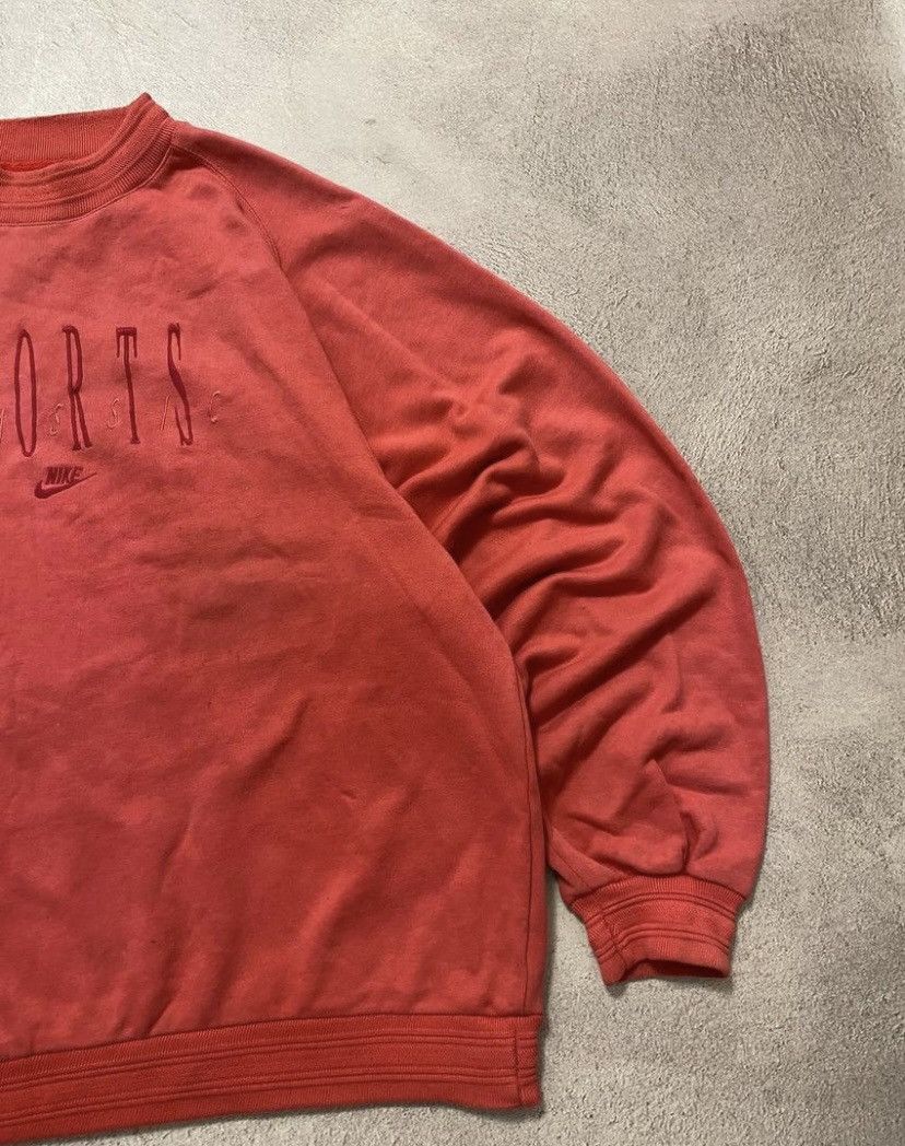 Nike Nike Sports 90s distressed y2k sweatshirt Size US L / EU 52-54 / 3 - 2 Thumbnail