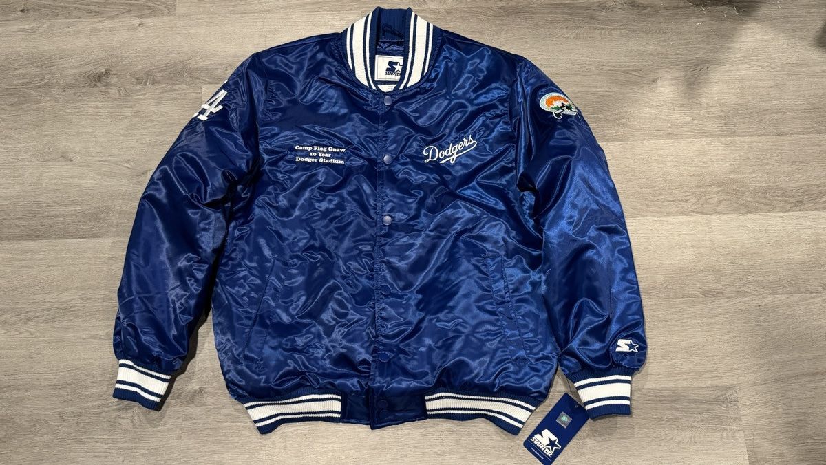 starter Dodgers ナイロンスタジャン Dodgers ドジャース ナイロンスタジャン 中綿入り ミズノ製 美品