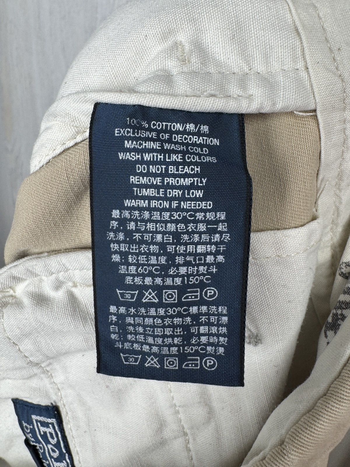 Polo Ralph Lauren Polo Ralph Lauren Outdoor Apparel beige chino pants Size US 36 / EU 52 - 12 Thumbnail