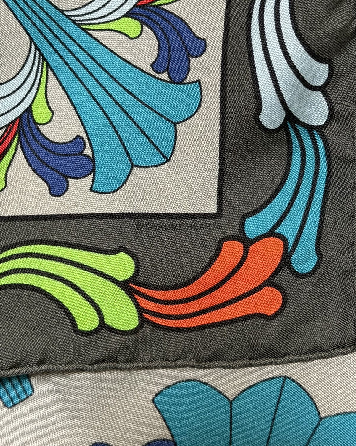 Chrome Hearts CHROME HEARTS Ceiling Silk Scarf Size ONE SIZE - 3 Thumbnail
