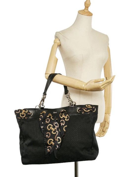 Gucci Gucci GG Canvas Positano Scarf Tote Bag Size ONE SIZE - 1 Thumbnail