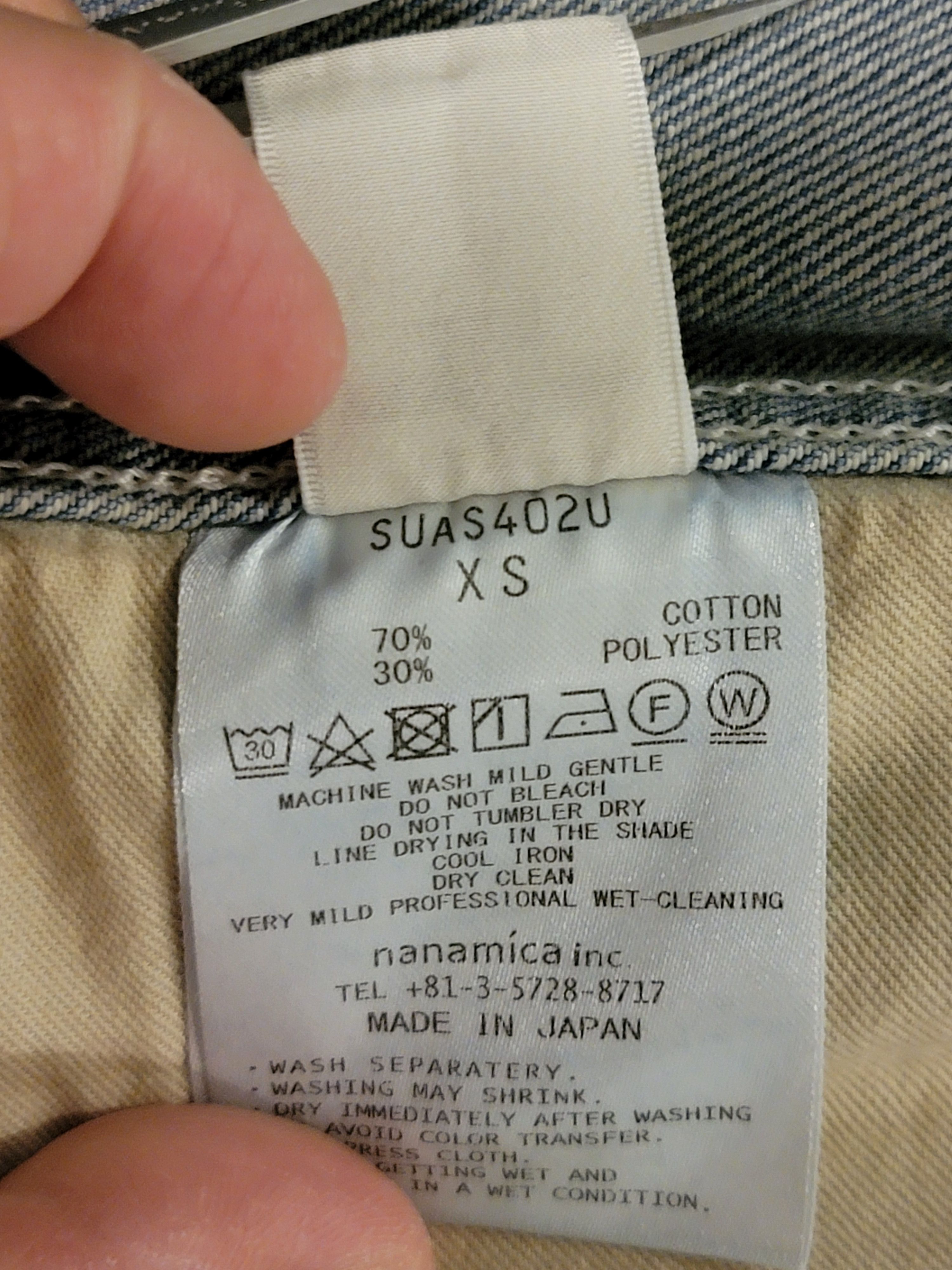 Nanamica Short Denim Jacket Size US XS / EU 42 / 0 - 5 Thumbnail