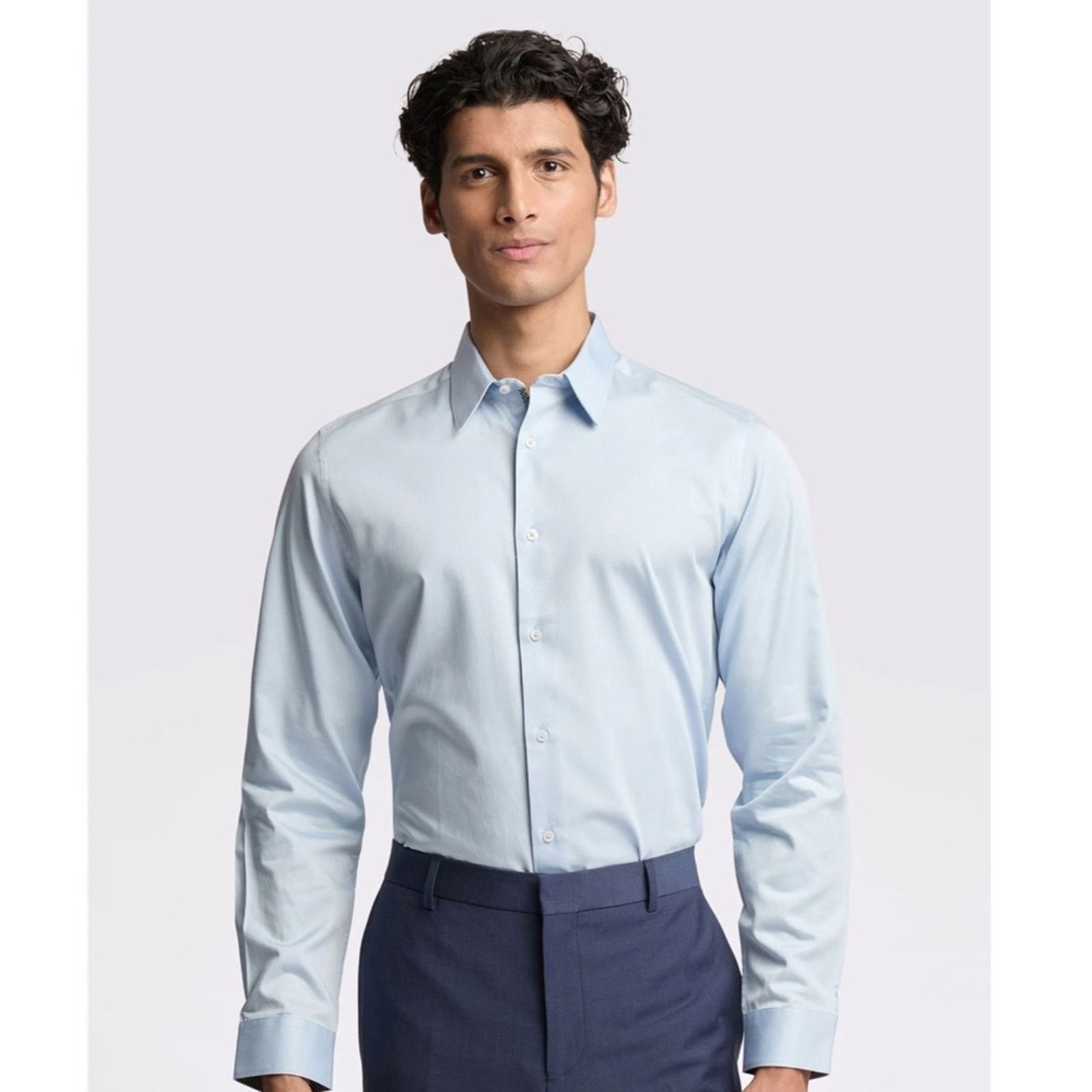 Ted Baker Ted Baker London Men's Button Down Dress Shirt - 4 Size US M / EU 48-50 / 2 - 1 Thumbnail