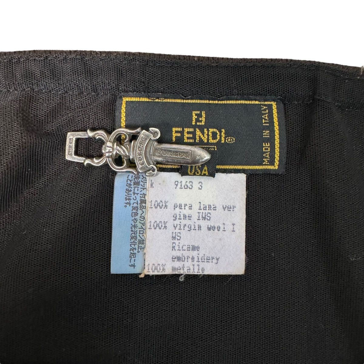 Fendi Fendi Office Midi Skirt Size 30" / US 8 / IT 44 - 9 Thumbnail