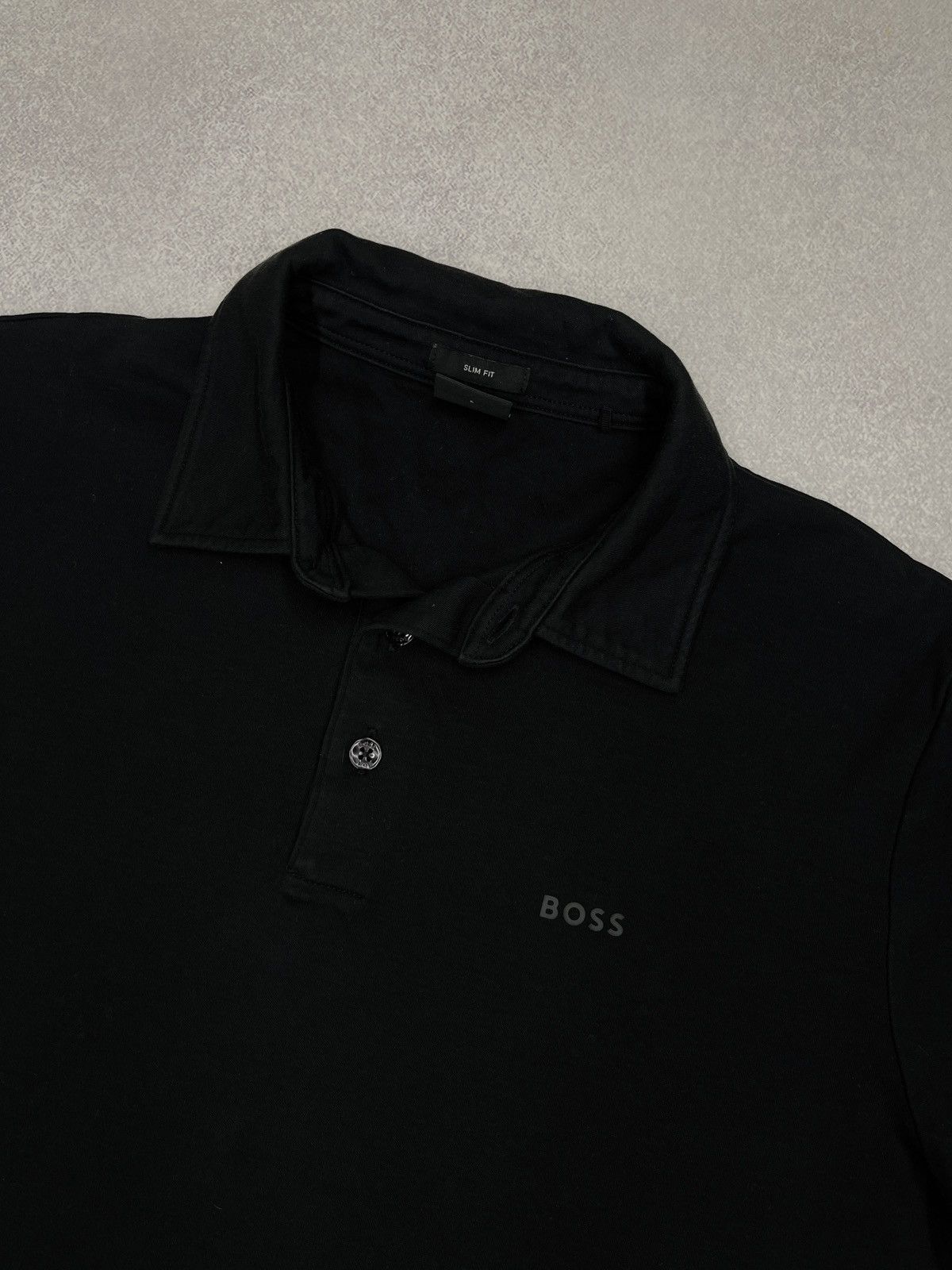 Hugo Boss Mens Hugo Boss Palosh Polo Full Black Size S Size US S / EU 44-46 / 1 - 4 Thumbnail