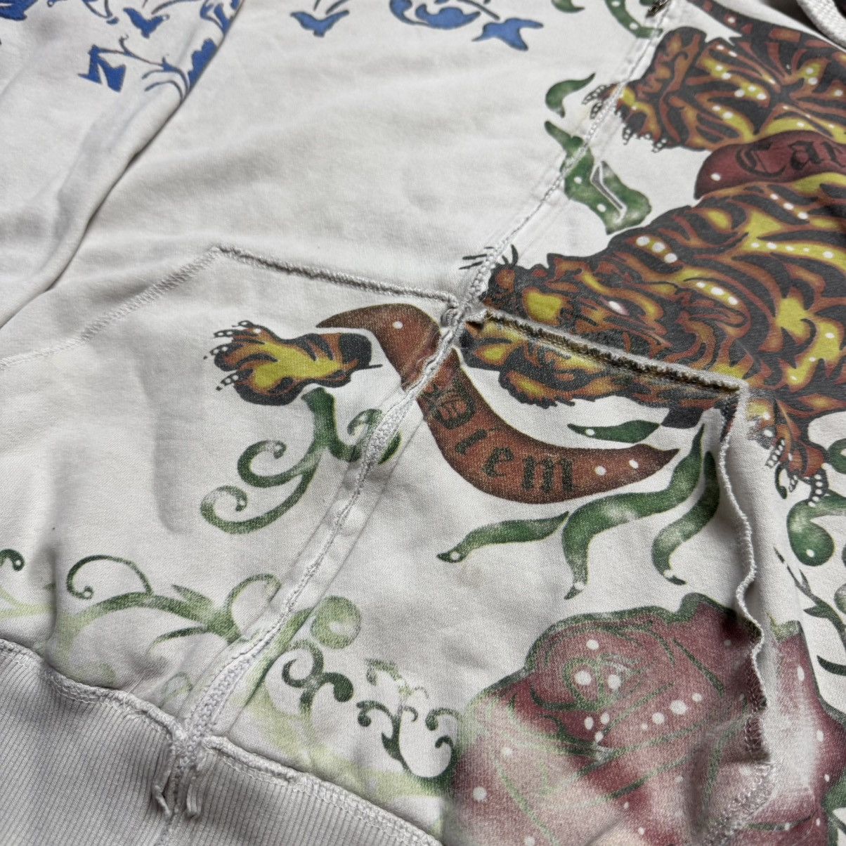 Japanese Brand Vintage Ed Hardy Style Hoodie Size US L / EU 52-54 / 3 - 6 Thumbnail