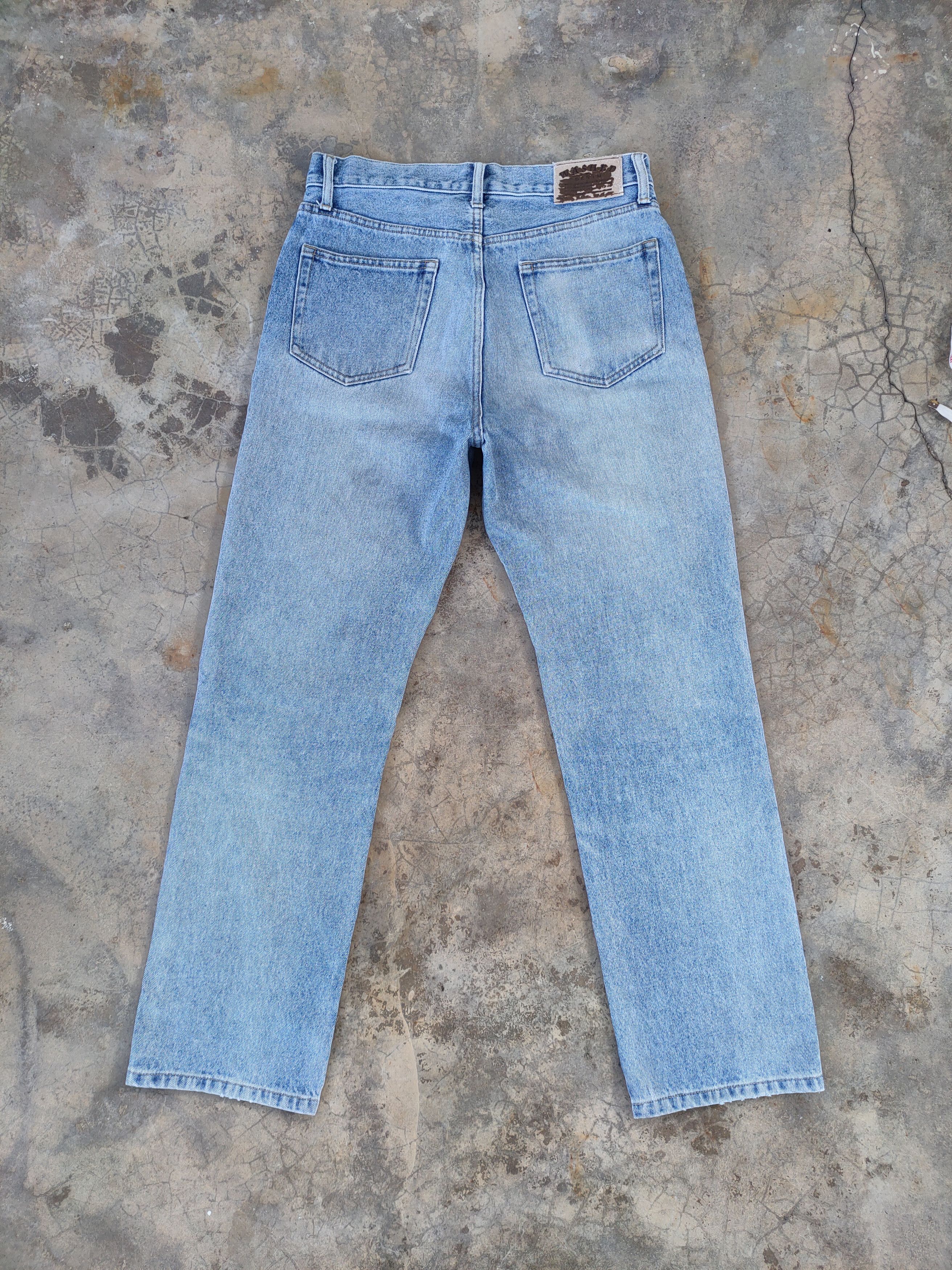 Japanese Brand W31 VINTAGE WASHED DENIM DISTRESSED FADED JEANS PANTS Size US 31 - 8 Thumbnail