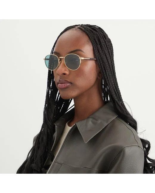 Prada Prada Women Sunglasses Round PRB51S 5AK40K NEW AUTHENTIC Size ONE SIZE - 12 Thumbnail