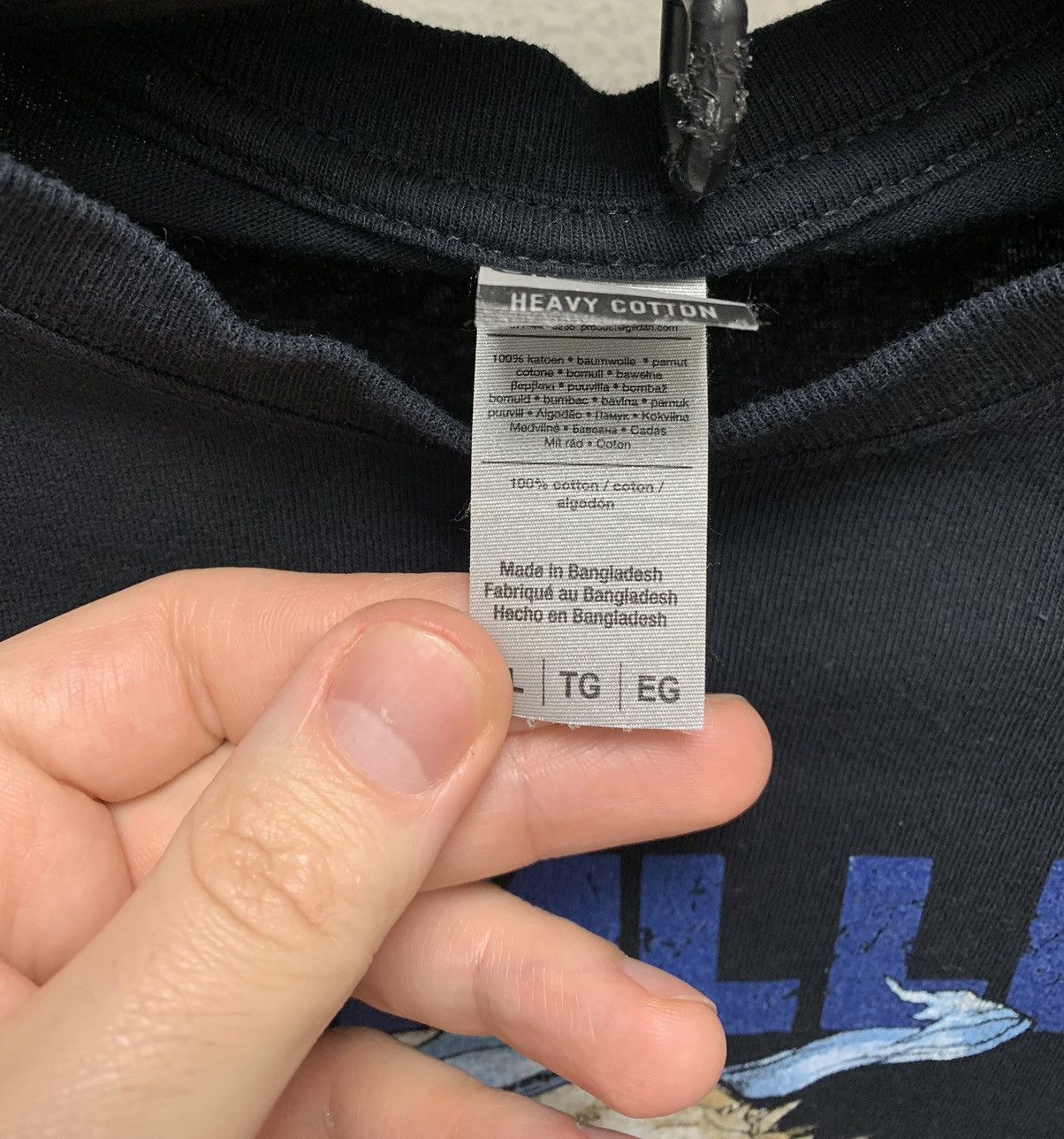 Metallica vintage band tee money tips her scales Xl t-shirt