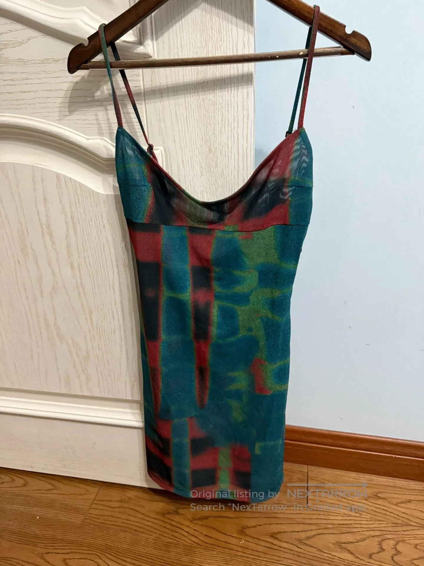 Miaou Miaou Printed Mesh Dress for Women. Size M / US 6-8 / IT 42-44 - 2 Thumbnail