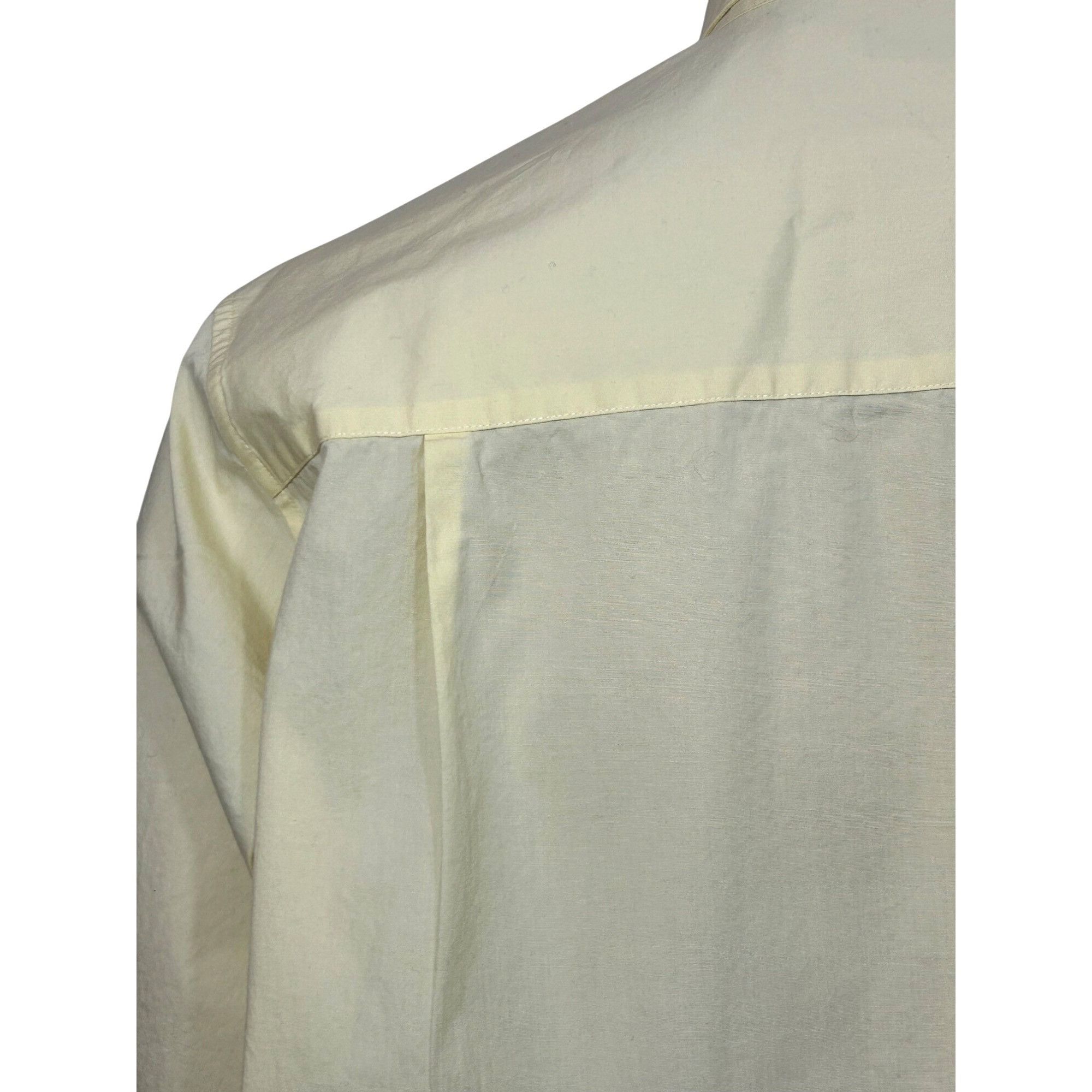 Structure Structure Men’s Shirt Vintage 90’s Yellow Short Sleeve L But Size US L / EU 52-54 / 3 - 11 Thumbnail