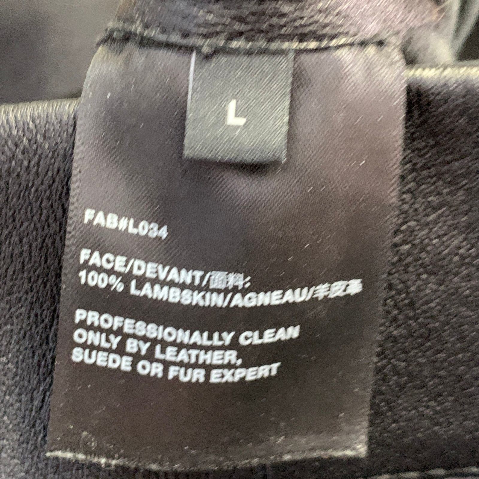 Lafayette 148 Greenwich Black Leather Lambskin Leggings Casual Pants Size 34" / US 12 / IT 48 - 5 Thumbnail