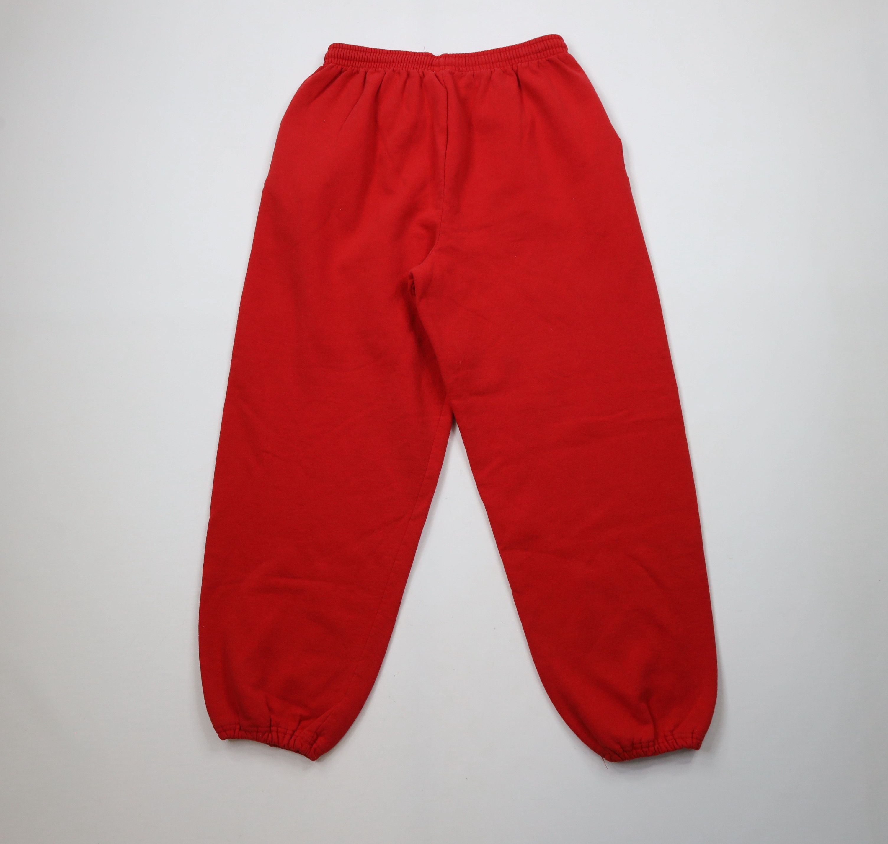Vintage Vintage 90s Detroit Red Wings Hockey Sweatpants Joggers Red Size US 36 / EU 52 - 8 Thumbnail
