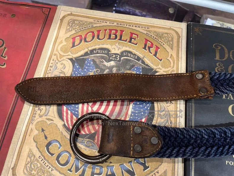 RRL Ralph Lauren RRL Ralph Lauren Leather and Weaving Belt Size ONE SIZE - 7 Thumbnail