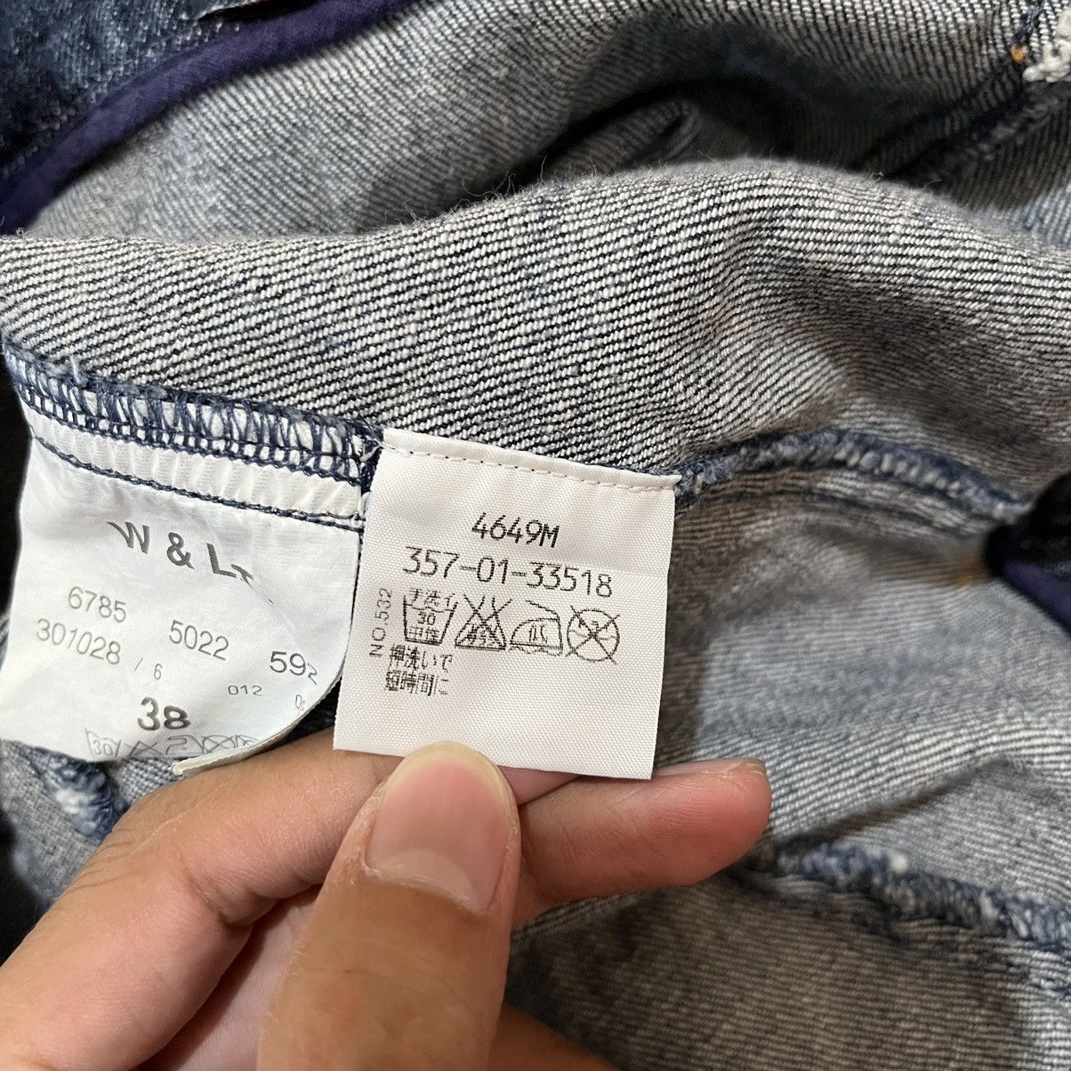 Walter Van Beirendonck W&LT Walter Van Beirendonck Strapless Denim Bustier Corset Size XS / US 0-2 / IT 36-38 - 14 Thumbnail