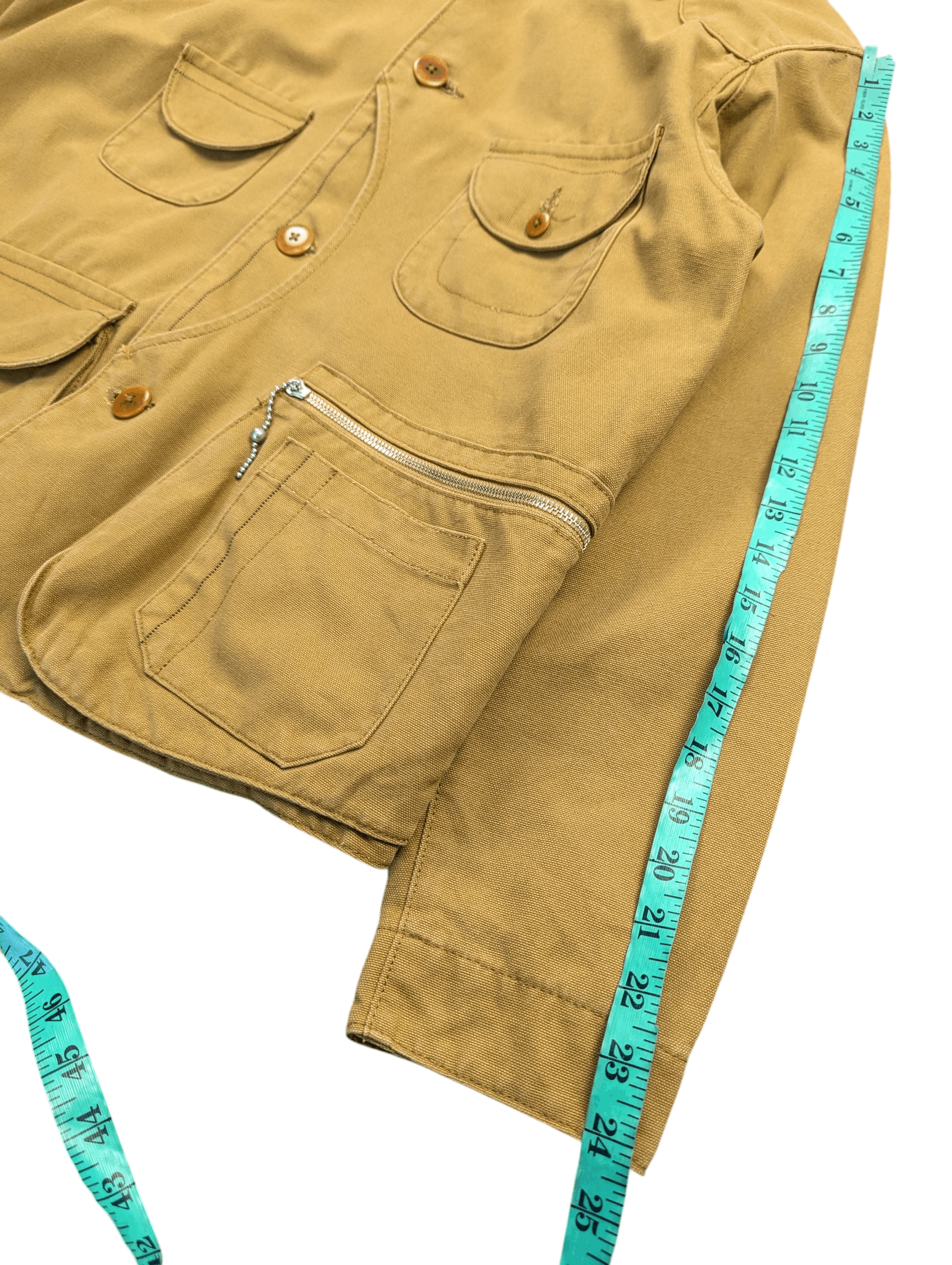 Freewheelers FREEWHEELERS & CO. "Timber Beast"Coat Yarn-Dyed Yellow Brown Size US M / EU 48-50 / 2 - 17 Thumbnail