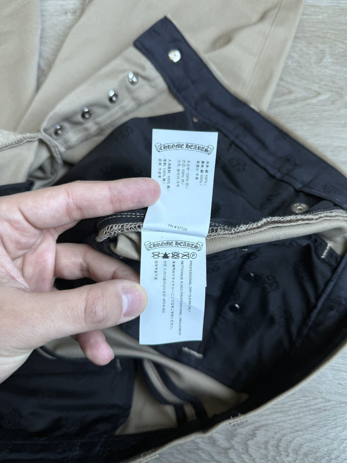 Chrome Hearts Chrome hearts chino pants size 32 preowned Size US 32 / EU 48 - 11 Thumbnail
