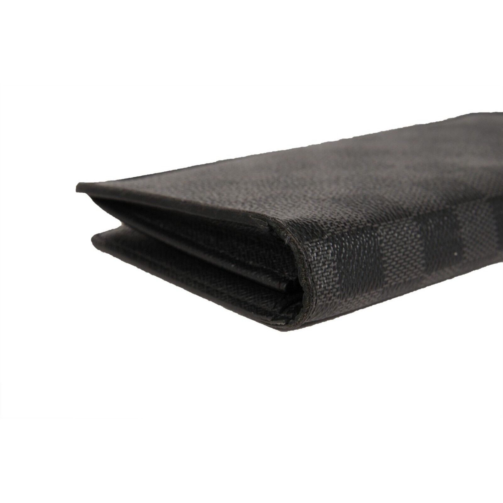 Louis Vuitton Brazza Long Wallet Black Damier Graphite 16 Canvas - 02347 Size ONE SIZE - 14 Thumbnail