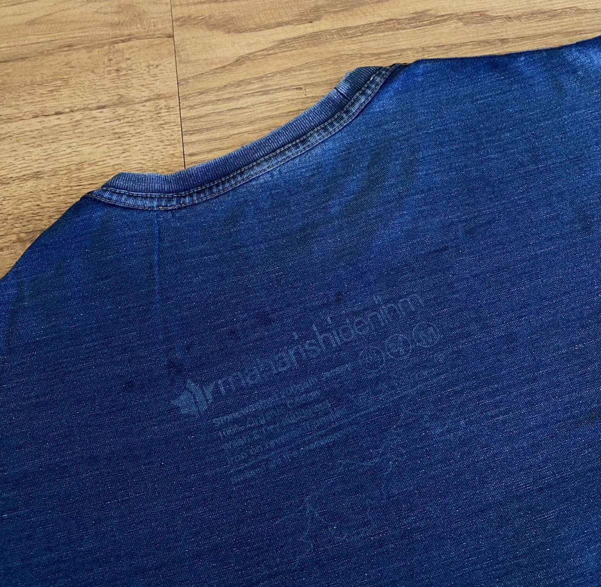 Maharishi Maharishi Denim Pocket Logo Tee x Vintage x Avant Garde Size US M / EU 48-50 / 2 - 9 Thumbnail