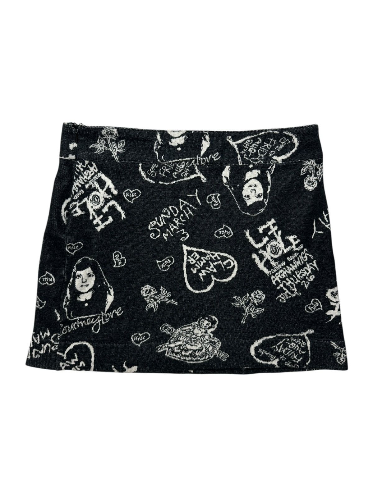 Band Tees Hysteric Glamour Courtney Love Hole Skirt Size 28" / US 6 / IT 42 - 1 Thumbnail