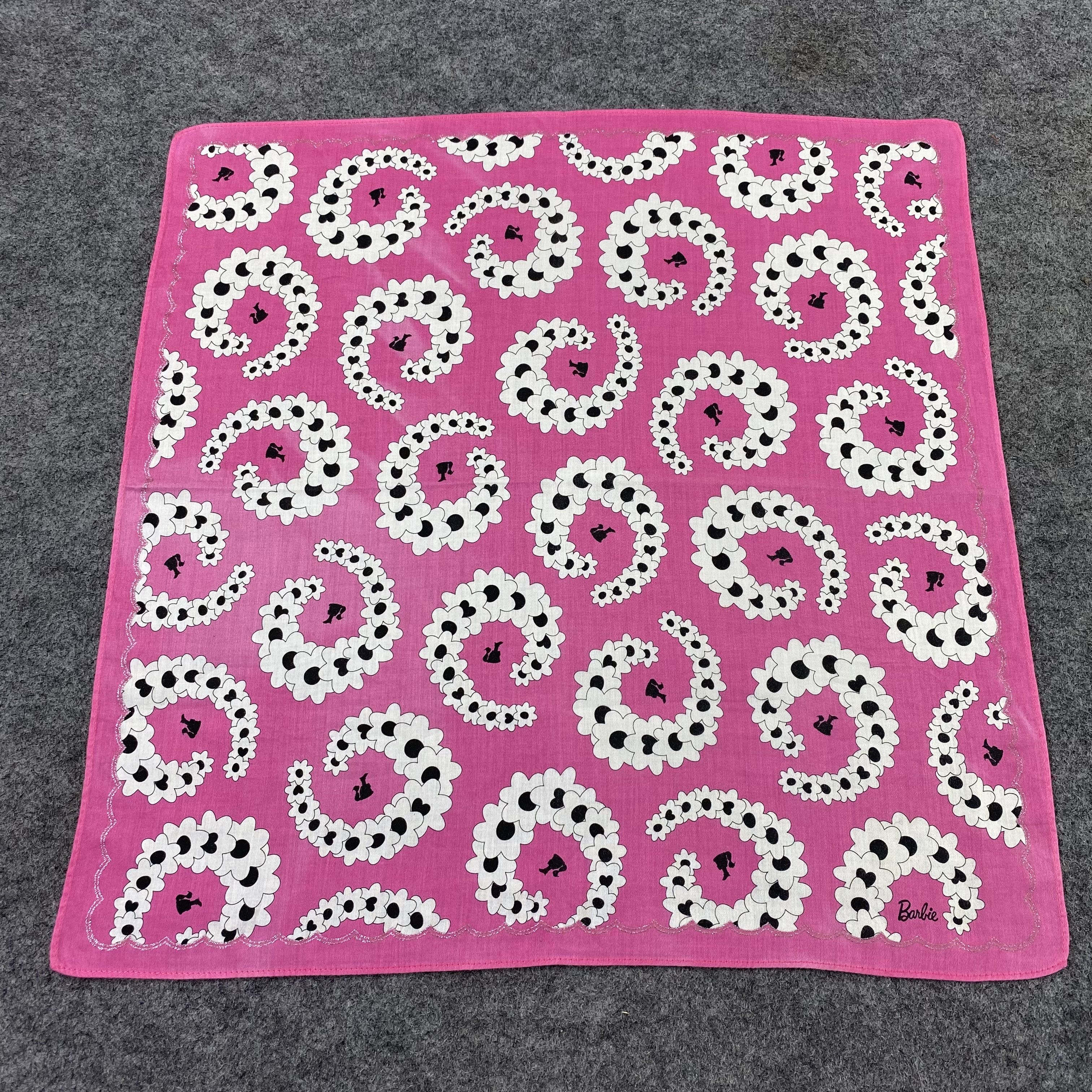 Anime Barbie Handkerchief Neckerchief Bandana Pocketsquare-B1454 Size ONE SIZE - 3 Thumbnail