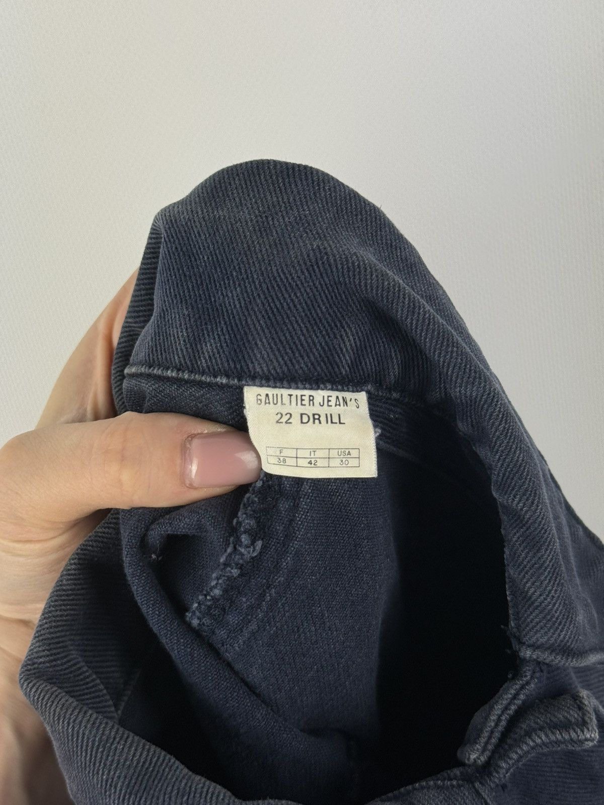 Jean Paul Gaultier JPG Jean Paul Gaultier 22 Drill Vintage 90s Vest Waistcoat Size M / US 6-8 / IT 42-44 - 22 Thumbnail