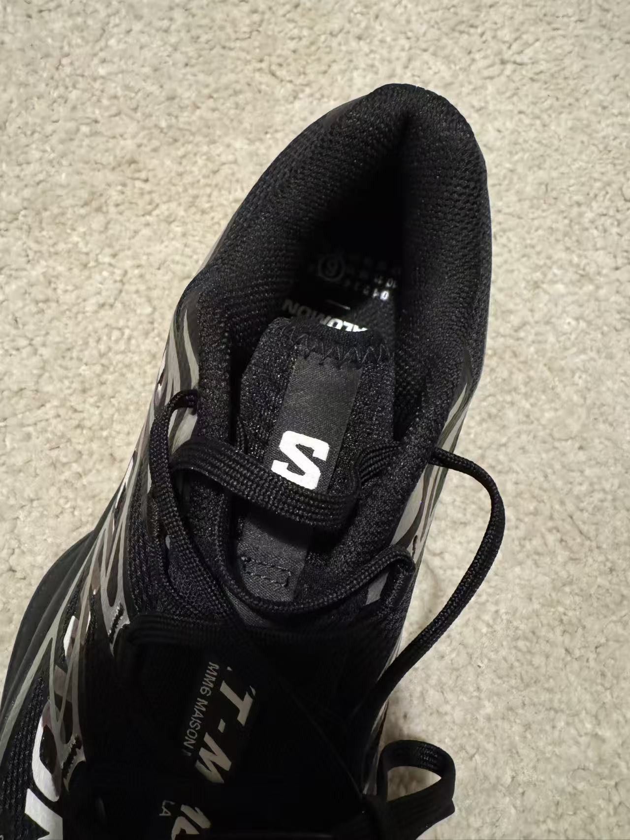 Maison Margiela × Salomon Salomon XT-MM-6 x MM6 Maison Margiela Sneakers Black Silver Size US 6 / IT 36 - 9 Thumbnail