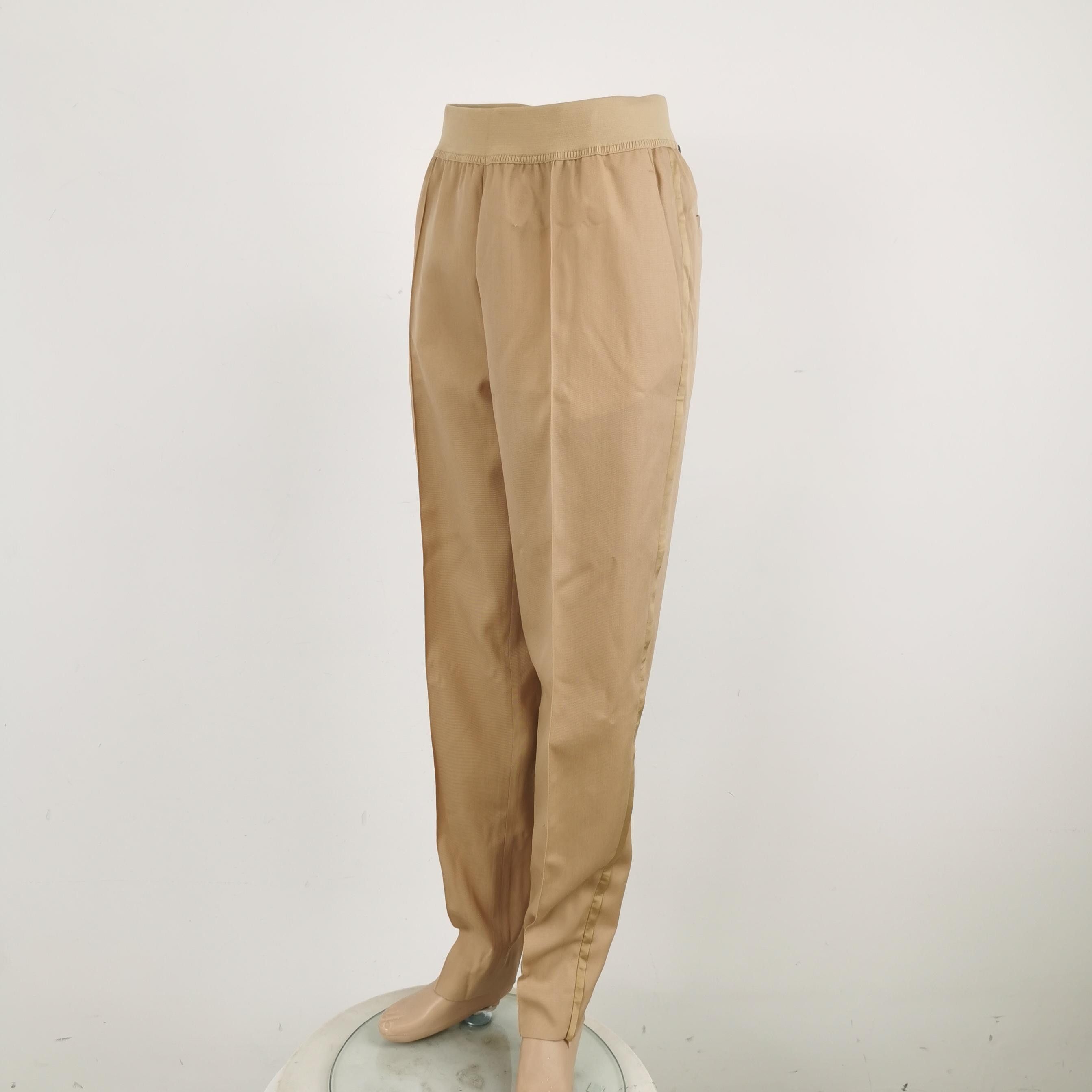 Jil Sander JIL SANDER JIL SANDER Cotton Solid Color Slim Fit Trousers Size US 29 - 2 Thumbnail