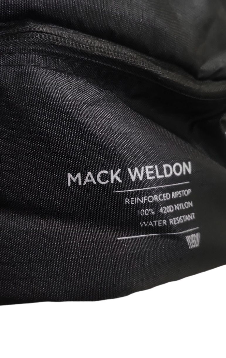 Mack Weldon Nylon Rucksack True Black bag Unisex travel