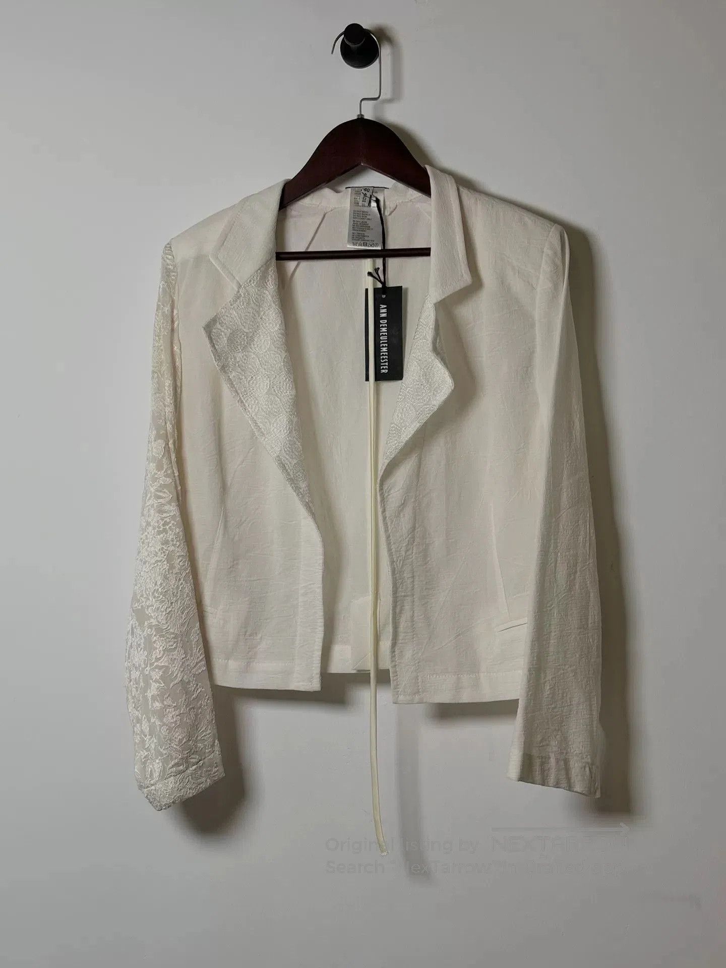 Ann Demeulemeester Ann Demeulemeester Short Bridal Jacket. Size M / US 6-8 / IT 42-44 - 4 Thumbnail