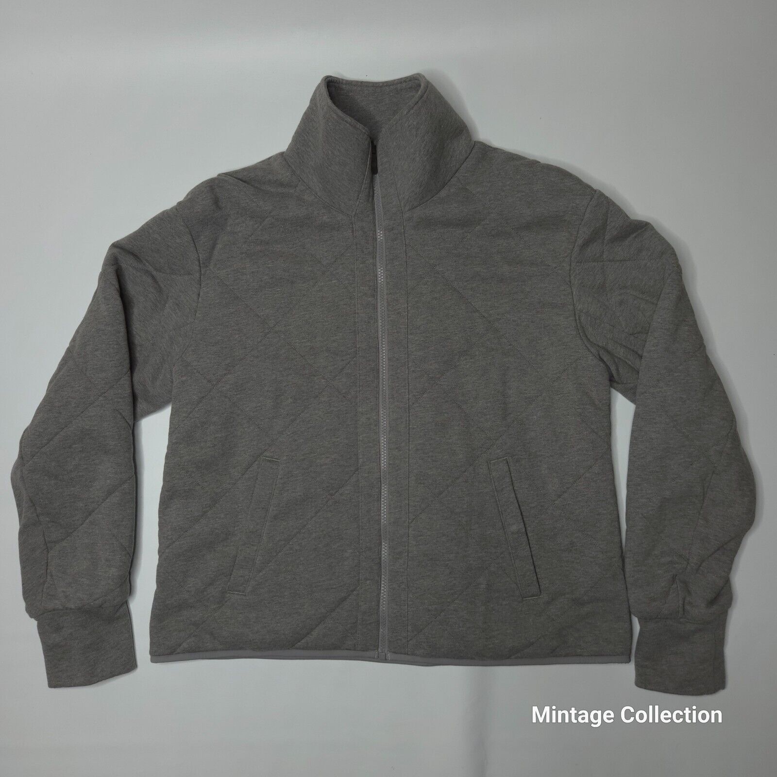 Lululemon Lululemon Forever Warm Jacket Gray Reversible Full Zip Sz 12 Size XL / US 12-14 / IT 48-50 - 2 Thumbnail