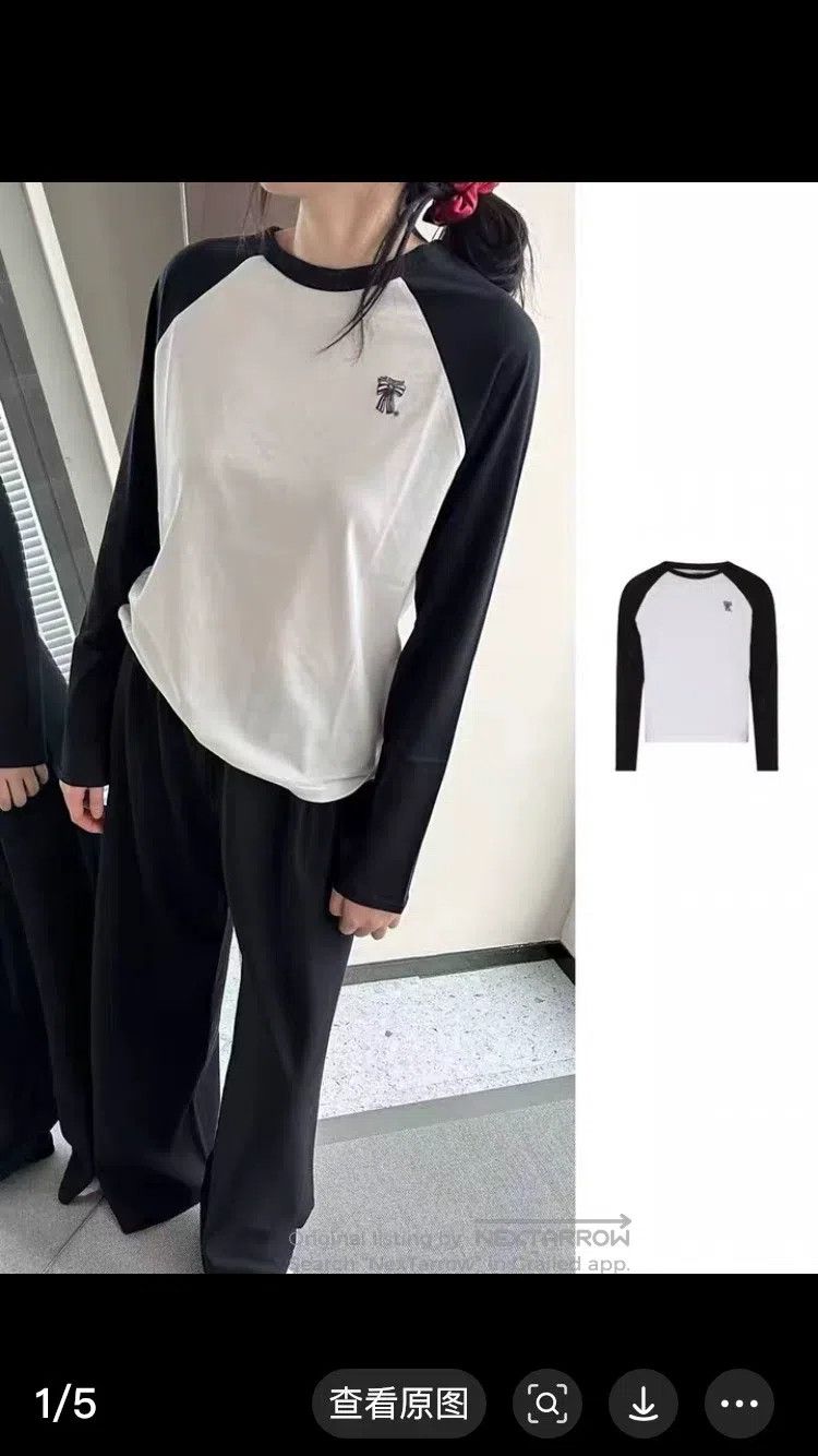 Acne Studios Acne Studios Long Sleeve T-Shirt Size M / US 6-8 / IT 42-44 - 2 Thumbnail