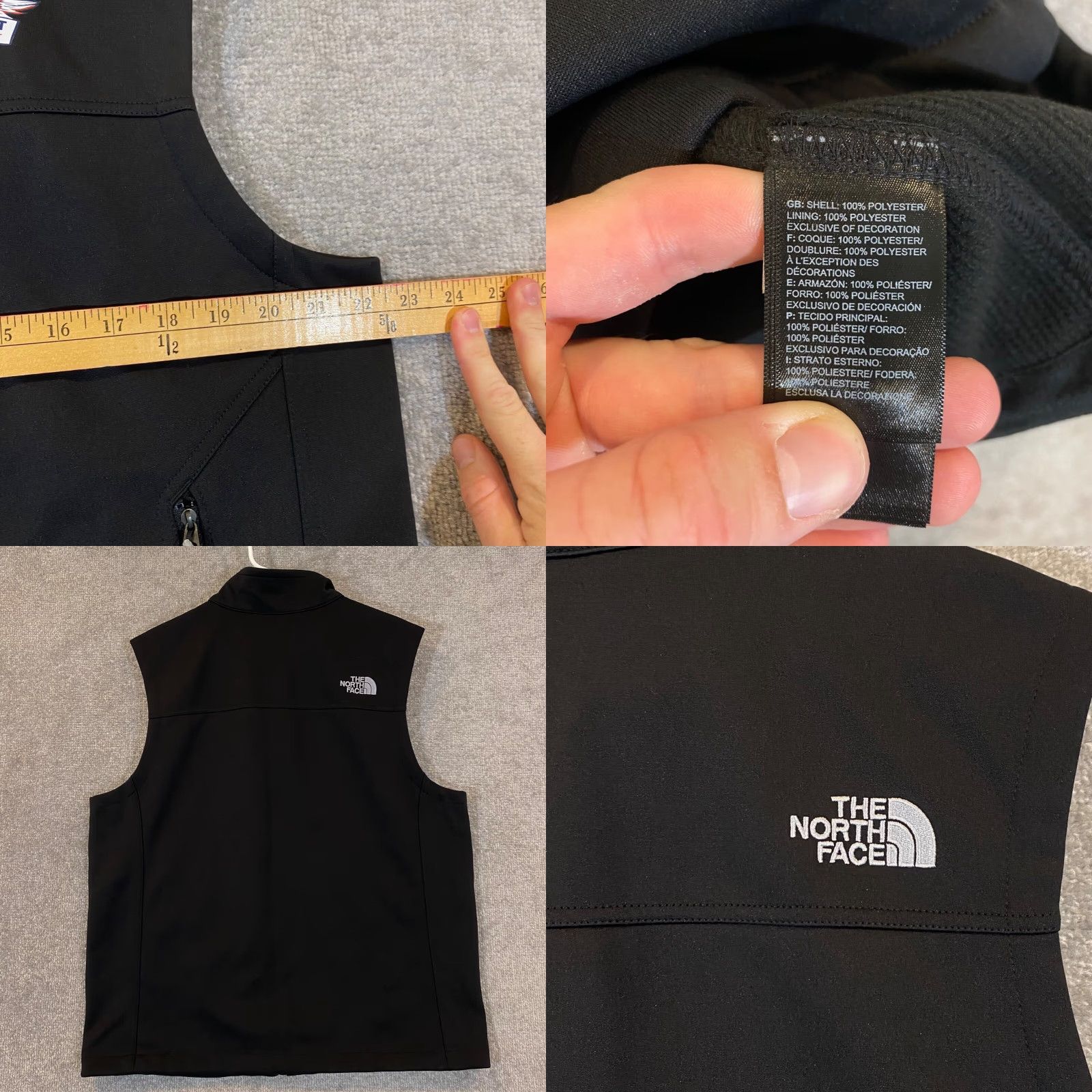 The North Face THE NORTH FACE Vest Mens Large Black Windwall Jacket Anheuser Busch Beer NEW Size US L / EU 52-54 / 3 - 8 Thumbnail