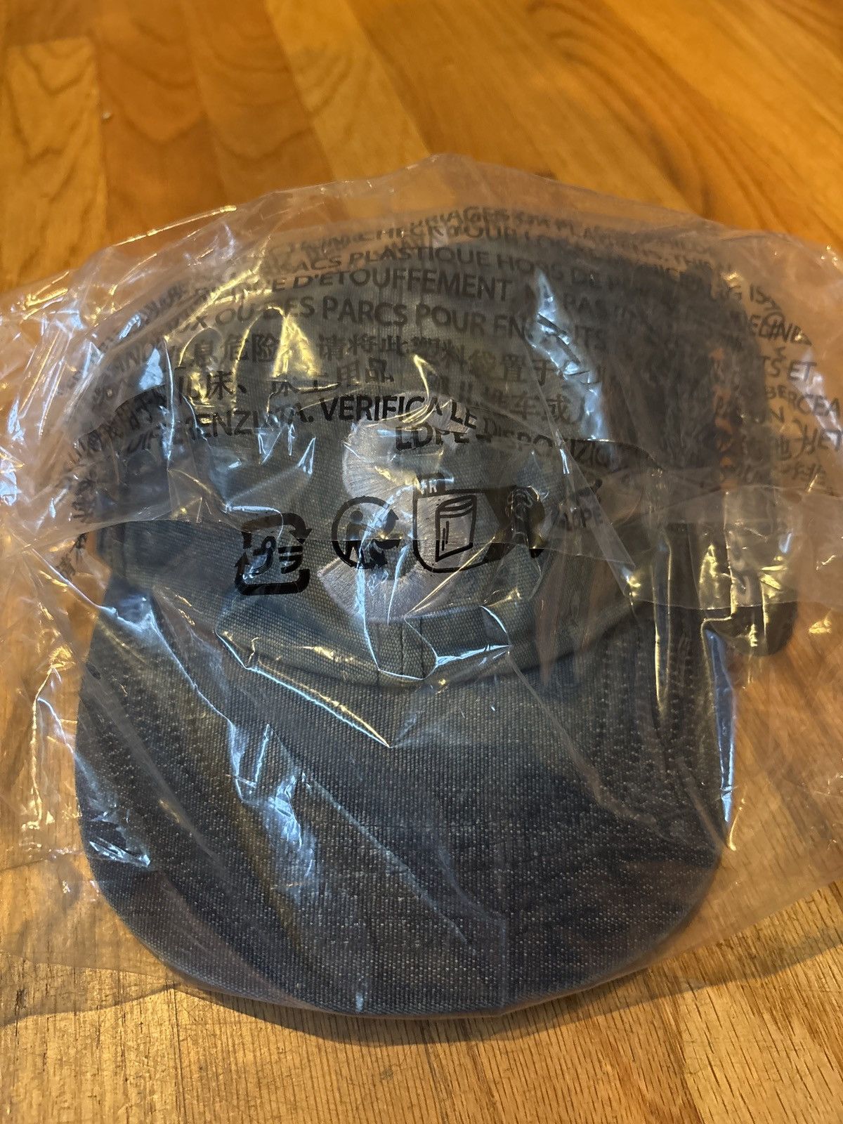 Supreme Supreme s logo washed denim cordura hat Size ONE SIZE - 3 Thumbnail