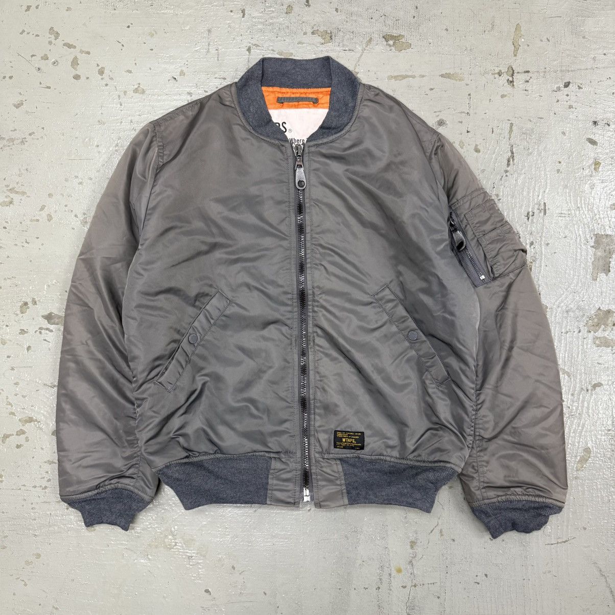 Wtaps RARE!! WTAPS MA-1 ASSASSIN BOMBER JACKET Size US L / EU 52-54 / 3 - 2 Thumbnail