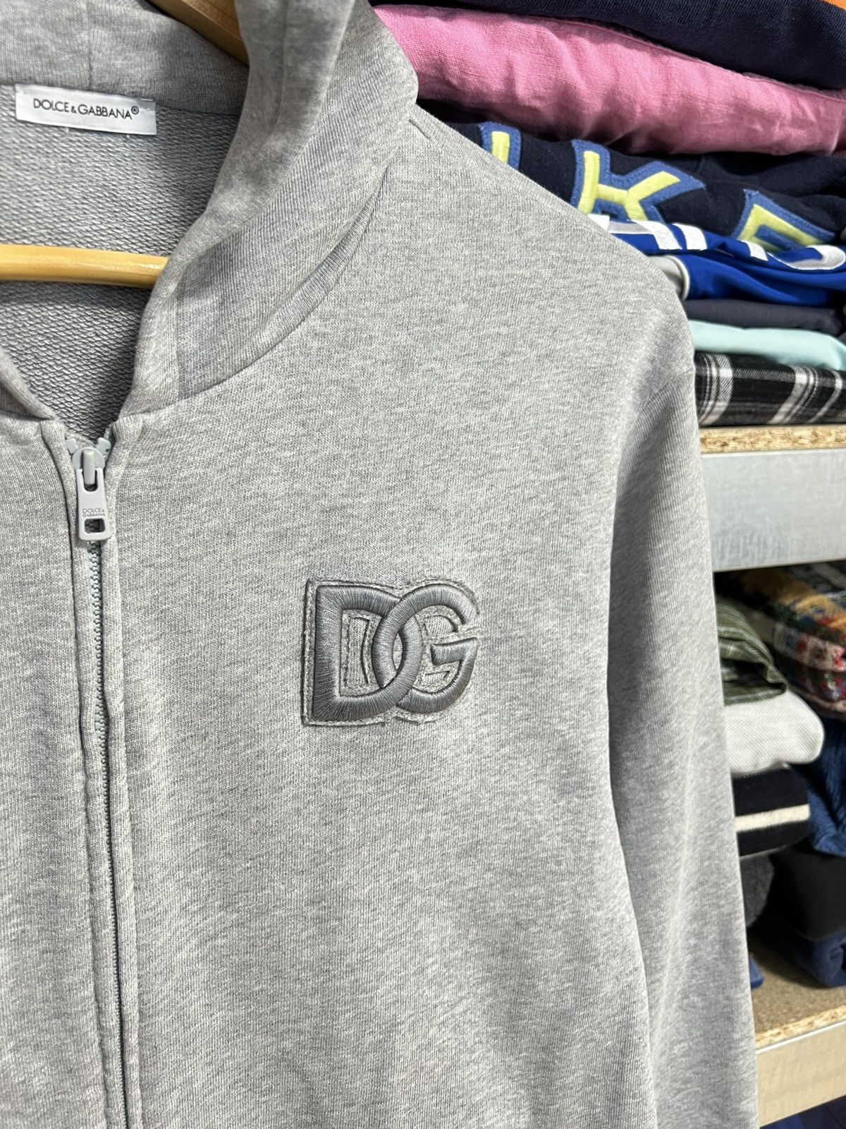 Dolce & Gabbana Dolce & Gabbana Zip Up Hoodie Gray Size XS Pullover Size XS / US 0-2 / IT 36-38 - 3 Thumbnail