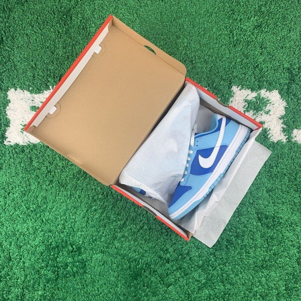 Nike Nike Dunk Low Retro QS Argon 2022 Men’s Size 12 NEW Size US 12 / EU 45 - 4 Thumbnail