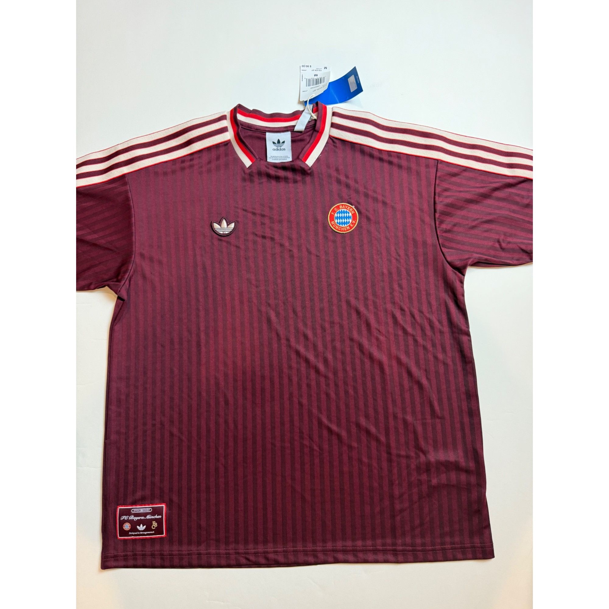 Adidas Size Medium - adidas FC Bayern Munich Icon Soccer Jersey Sha Size US M / EU 48-50 / 2 - 1 Thumbnail