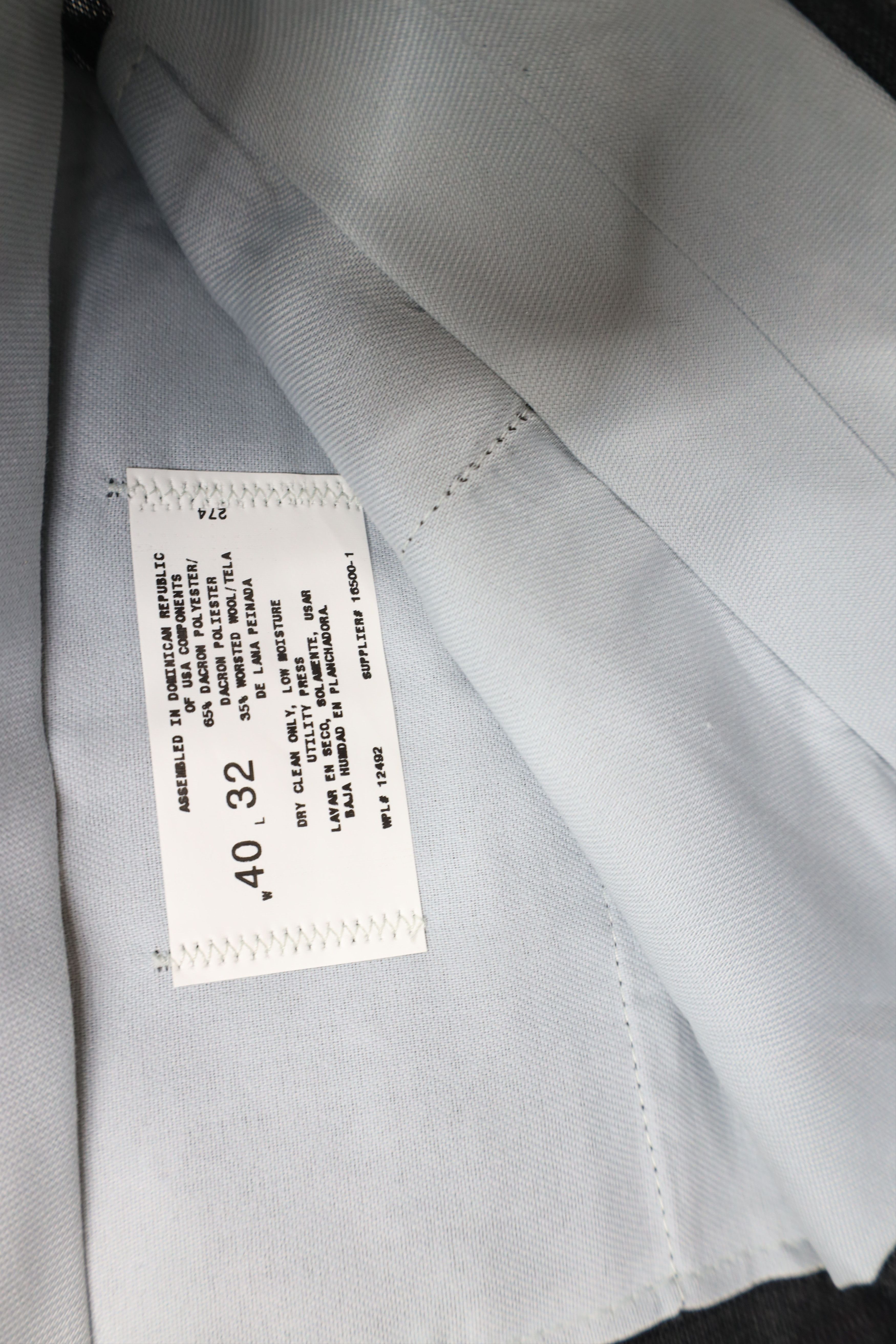 Vintage Vintage 90s Streetwear Striped Pleated Wide Leg Chino Pants Size US 40 / EU 56 - 6 Thumbnail