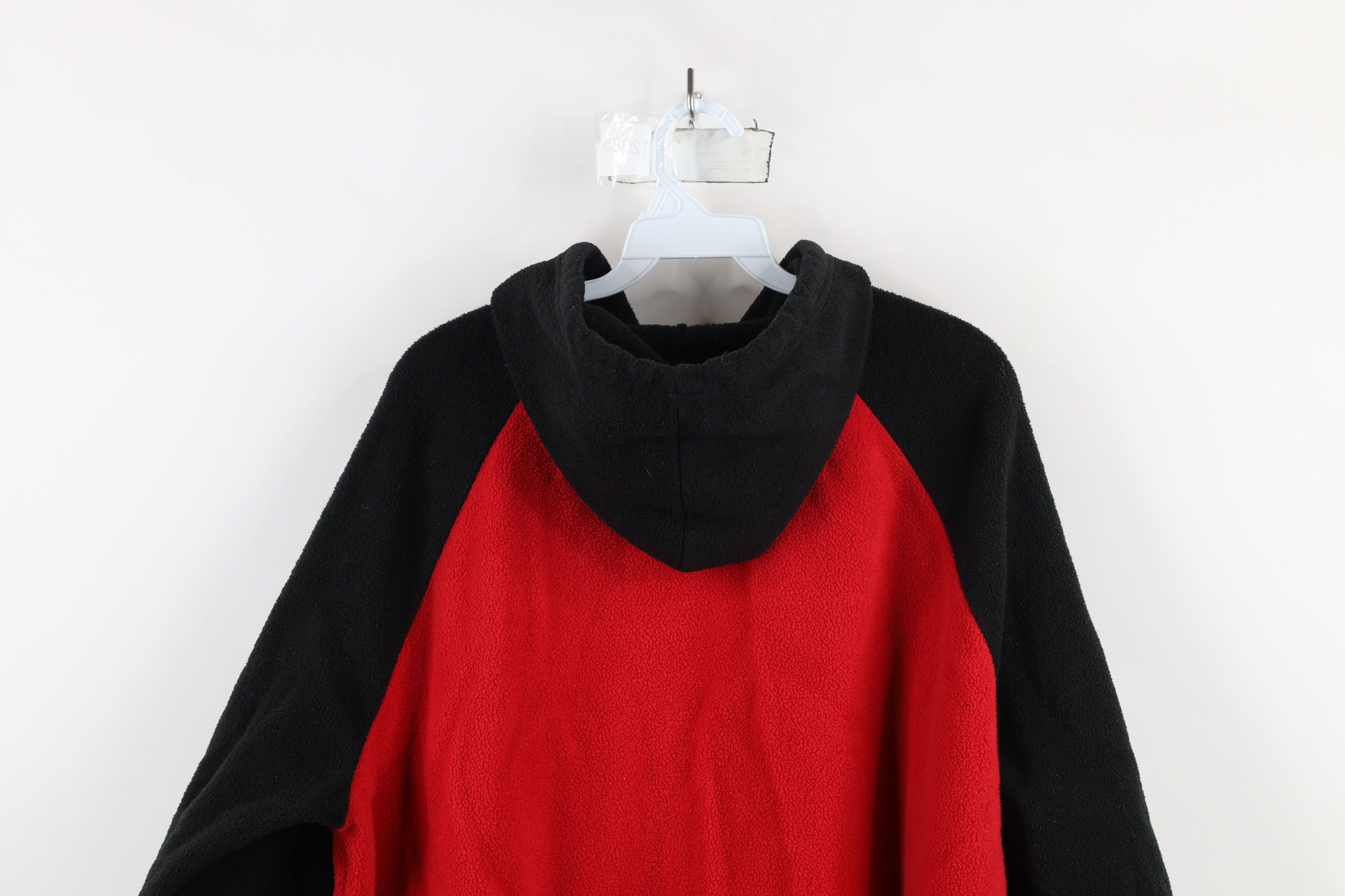Disney × Vintage Vintage 90s Y2K Disney Grumpy Dwarf Fleece Hoodie Sweatshirt Size XL / US 12-14 / IT 48-50 - 13 Thumbnail