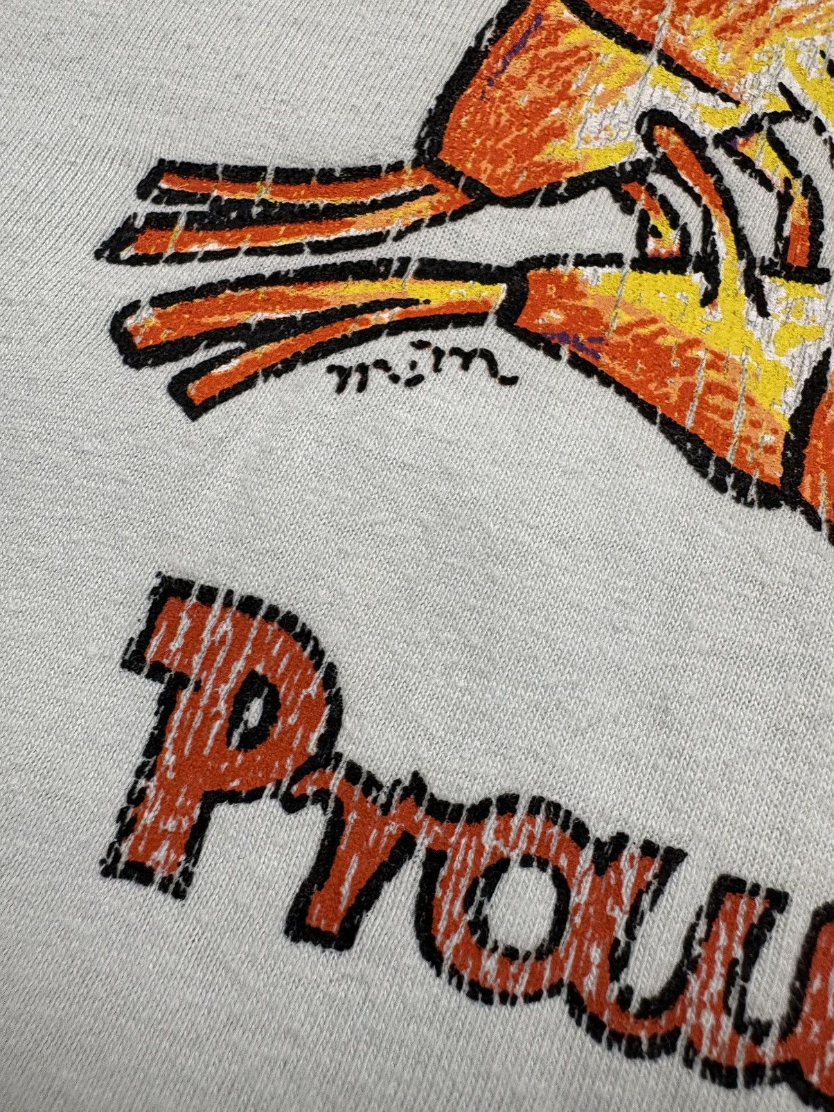 Mambo Vintage Prawn Stars Mambo 2000s Graphic T-shirt Y2K Retro Size US M / EU 48-50 / 2 - 9 Thumbnail