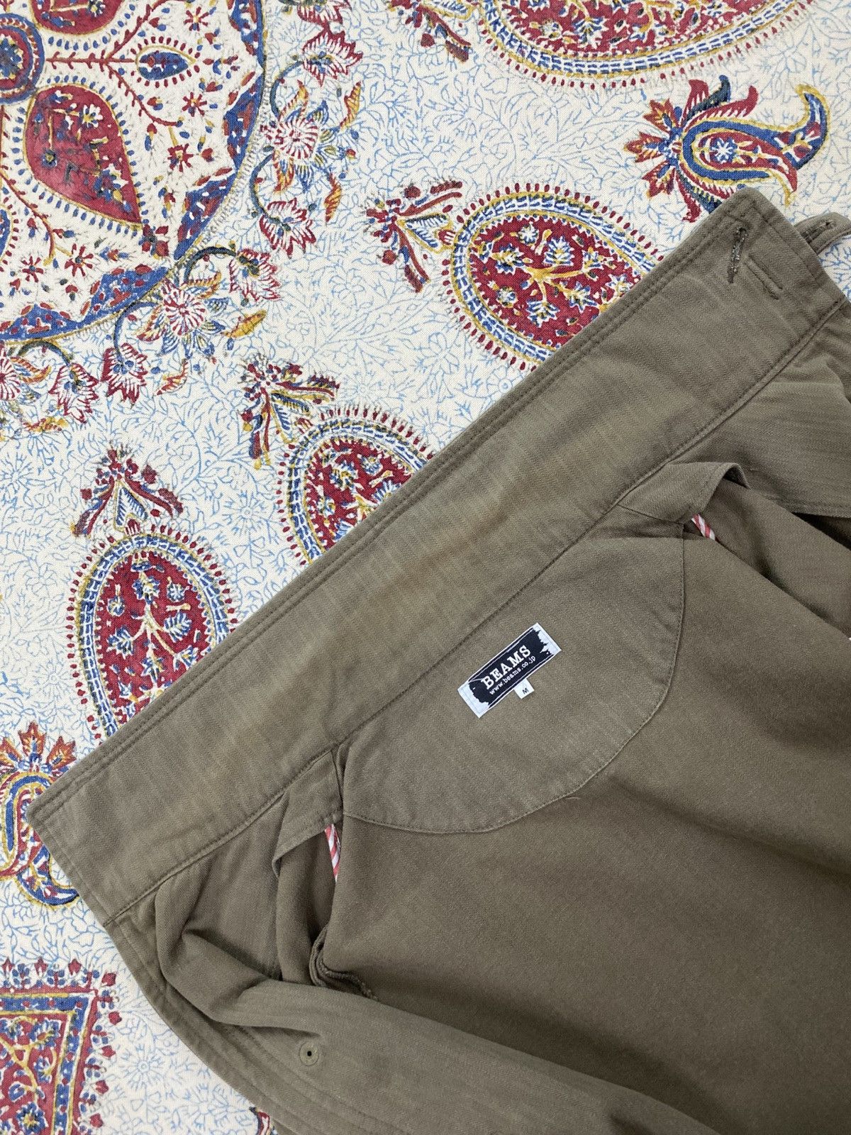 Beams Plus Beams Japan Herringbone Twill Military Jacket Size US M / EU 48-50 / 2 - 13 Thumbnail