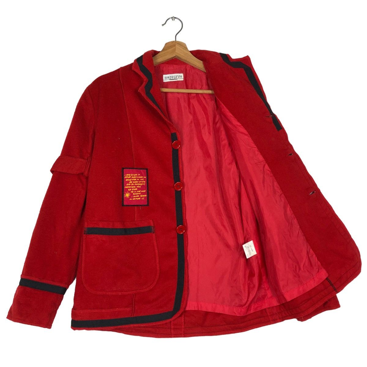 Hysteric Glamour 🔥90’s Vintage Punk Design Chore Jacket Contatto Japan Made Size US M / EU 48-50 / 2 - 8 Thumbnail