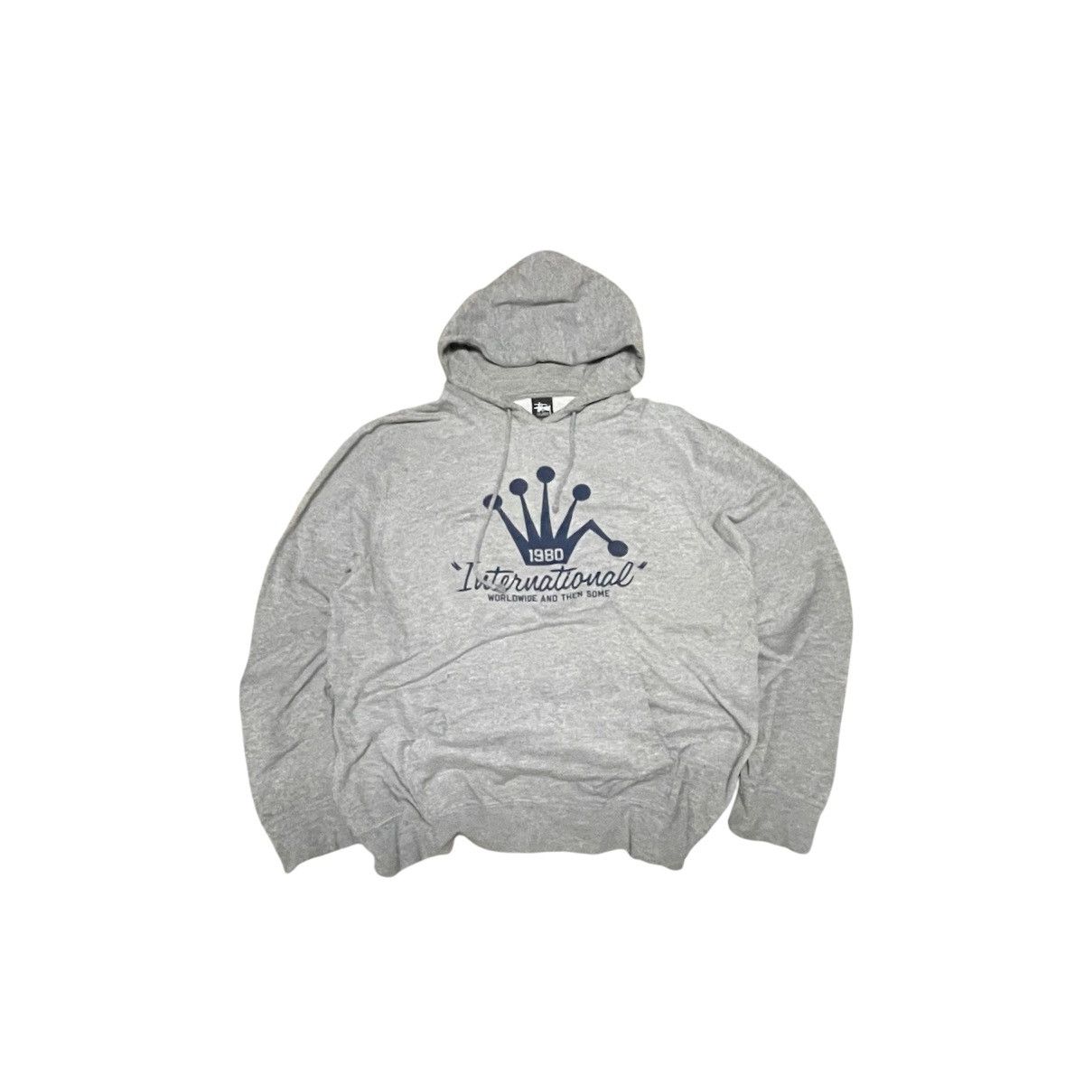 Pre-Owned Old Stussy S Crown Logo Sweatshirt, L, Made in USA