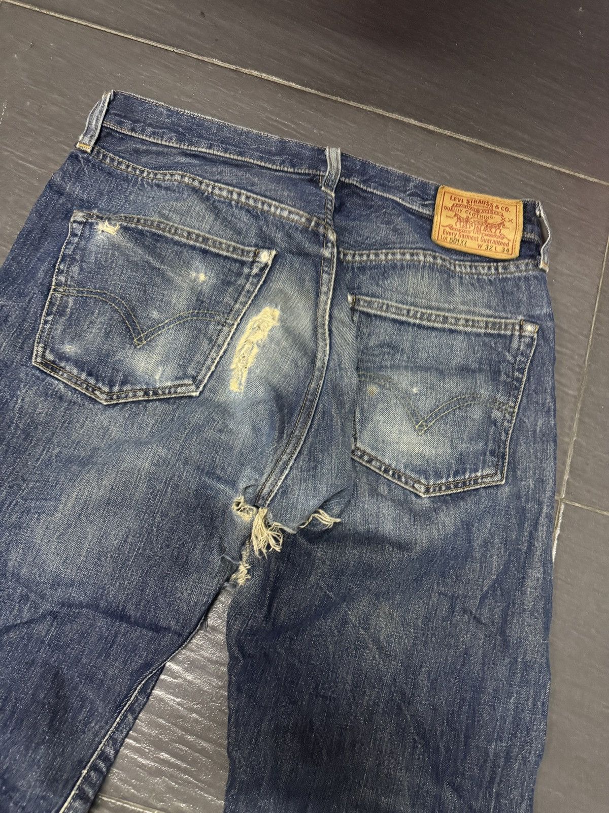 Levi's Vintage Clothing Levis 50XX Big E Jeans Size US 32 / EU 48 - 5 Thumbnail